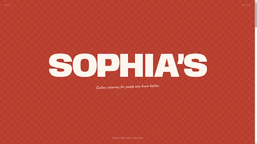 Sophia Petrillo - Sophia's Sicilian Catering